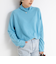 PUREカシミヤタートルネックニット