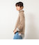 PUREカシミヤタートルネックニット