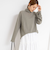 PUREカシミヤタートルネックニット