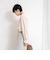 ウォッシャブルジョーゼットVネックブラウス