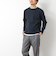 【IRM】《吸水速乾/UVカット》ワッフルダブルカラー LS Tee 25AW