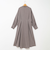 【一部WEB限定色アイテム】ウォッシャブルシャツワンピース
