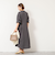 【一部WEB限定色アイテム】ウォッシャブルシャツワンピース