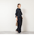 【一部WEB限定色アイテム】ウォッシャブルウエストゴムセミワイドパンツ