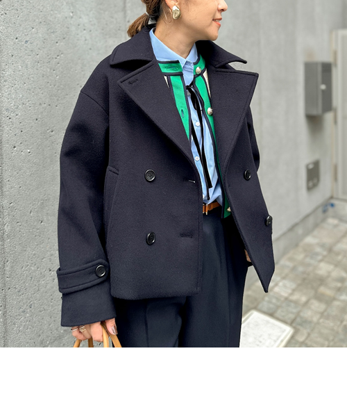 ウールカシミヤダブルブレストコート｜ノーリーズの通販｜&mall