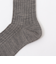 【nolnol/ノルノル】ウール混リブソックス