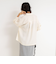 《セットアップ対応》ウォッシャブルダブルサテンスキッパーブラウス