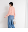 《手洗い可能》カットフェザーヤーン透かし柄2WAYカーディガン