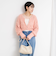 《手洗い可能》カットフェザーヤーン透かし柄2WAYカーディガン