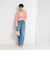 《手洗い可能》カットフェザーヤーン透かし柄2WAYカーディガン