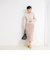 ヘアリーメタル釦クルーネックカーディガン