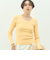 《アンサンブル対応》《手洗い可能》カシミヤ混リブUネックプルオーバー