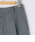 【一部WEB限定サイズ】ウォッシャブルブライトダブルクロスセミワイドパンツ