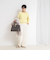 ヘアリー2WAYプルオーバーニット