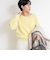 ヘアリー2WAYプルオーバーニット