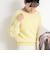 ヘアリー2WAYプルオーバーニット