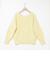 ヘアリー2WAYプルオーバーニット