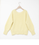 ヘアリー2WAYプルオーバーニット