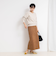 ヘアリー2WAYプルオーバーニット