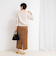 ヘアリー2WAYプルオーバーニット