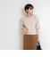 ヘアリー2WAYプルオーバーニット