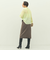 ウォッシャブル2WAY割繊衿フリルブラウス
