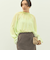 ウォッシャブル2WAY割繊衿フリルブラウス