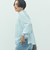 ウォッシャブル2WAY割繊衿フリルブラウス