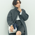 ステンカラー2WAYハーフコート