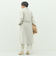 【一部WEB限定色】アンゴラビーバーベルテッドロングコート