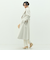 【一部WEB限定色】アンゴラビーバーベルテッドロングコート
