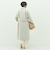 【一部WEB限定色】アンゴラビーバーベルテッドロングコート