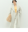 【一部WEB限定色】アンゴラビーバーベルテッドロングコート