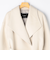 【一部WEB限定色】アンゴラビーバーベルテッドロングコート