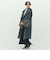 【一部WEB限定色】アンゴラビーバーベルテッドロングコート