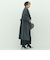 【一部WEB限定色】アンゴラビーバーベルテッドロングコート