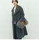 【一部WEB限定色】アンゴラビーバーベルテッドロングコート