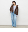 ECOPELフェイクファーショートコート