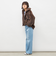 ECOPELフェイクファーショートコート