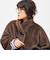 ECOPELフェイクファーショートコート