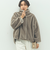 ECOPELフェイクファーショートコート