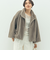 ECOPELフェイクファーショートコート