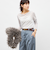 ウォッシャブルカシミヤシルクシアーラメドレープロンT