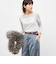 ウォッシャブルカシミヤシルクシアーラメドレープロンT