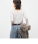 ウォッシャブルカシミヤシルクシアーラメドレープロンT