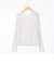 ウォッシャブルカシミヤシルクシアーラメドレープロンT