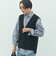 ウォッシャブルストレッチジャージベスト