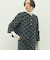 《セットアップ対応》ウォッシャブルリボンジャガード2WAYブラウス
