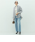 ウォッシャブル裾フリルレギュラーカラーシャツ