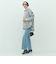 ウォッシャブル裾フリルレギュラーカラーシャツ